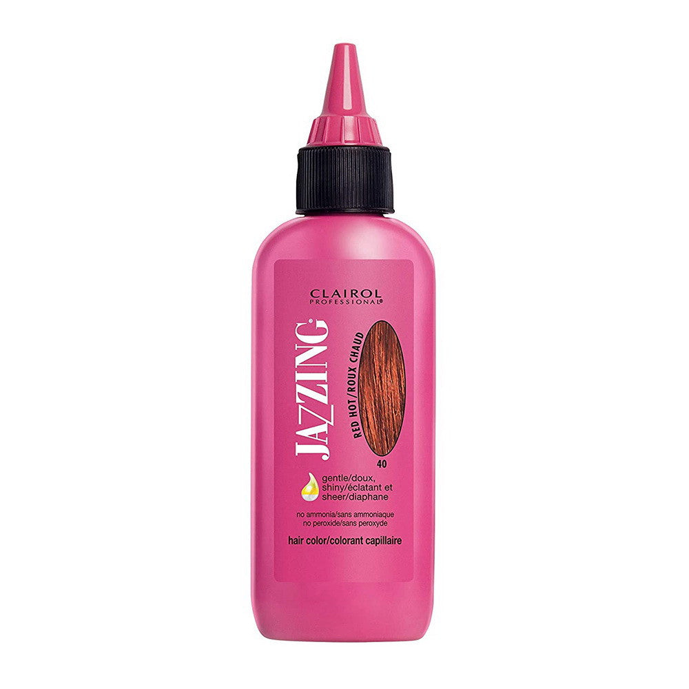 Clairol Jazzing Semi Permanent Hair Color, # 40 Red Hot, 3 Oz